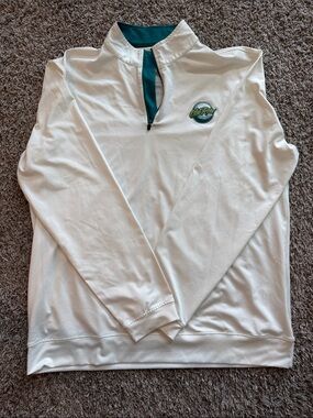Old Row Golf Performance quarter Zip Sweater